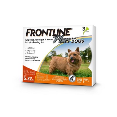 frontline plus for small dogs