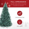 Best Choice Products Pre-Lit Blue Spruce Christmas Tree w/ Foldable Base, Incandescent Lights - 4 of 4