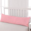 Brushed Microfiber Body Pillowcase, Super Soft Body Pillow Cover with Envelope Closure, 20x54 Inches - NTBAY - 3 of 4