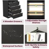 Besiost Closet Organizer System with Wood Drawers and Shelves - 3 of 4