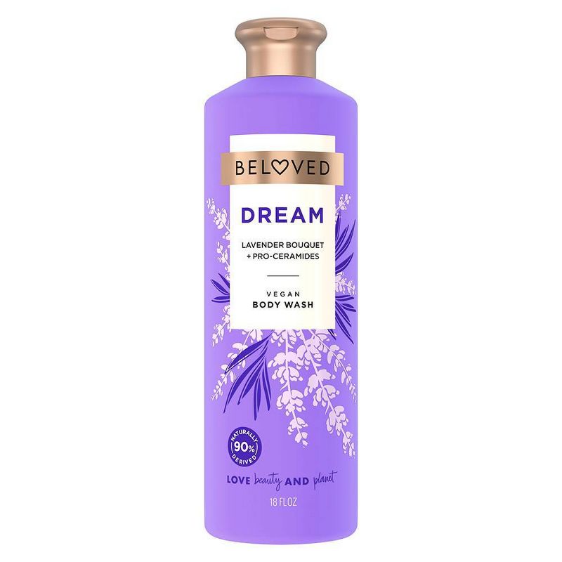 Beloved Dream Vegan Body Wash with Lavender Bouquet &#38; Pro-Ceramides - 18 fl oz, 3 of 11