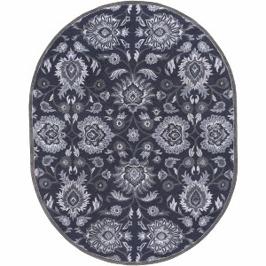 Hauteloom Oval Area Rug   Charcoal - 1 of 4