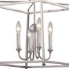 Crystorama Lighting Sylvan 4 - Light Chandelier in  Polished Nickel - 4 of 4