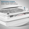 Hike Crew 14” RV Roof Vent Fan, 12V Manual Camper Fan with Removable Screen - White Lid - 2 of 4