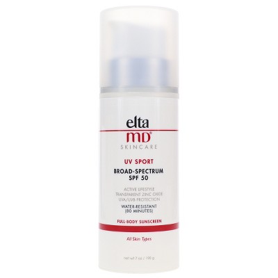 EltaMD UV Sport SPF 50 Broad Spectrum Water Resistant Sunscreen 7 oz