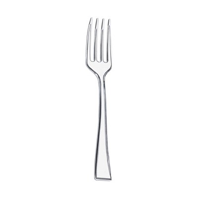 Smarty Had A Party Clear Mini Plastic Tasting Forks - 960 pcs