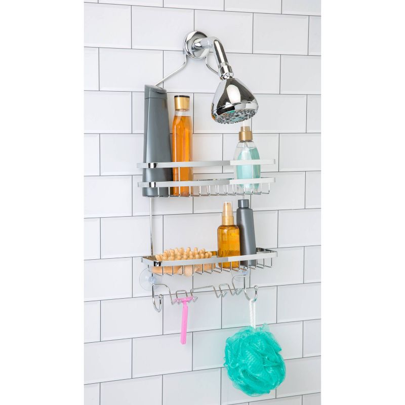 Venice Flat Wire Shower Caddy Chrome - Bath Bliss, 5 of 6