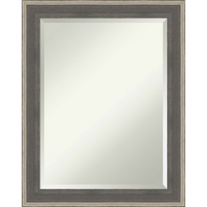 Amanti Art Cottage Beveled Wood Framed Bathroom Vanity Wall Mirror - 1 of 4