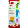 NUK Stackable Baby Food Cups - 6pc - image 4 of 4