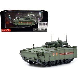 Russian (Object 695) Kurganets-25 w/Four Kornet-EM Guided Missiles - Moscow Victory Day Parade 1/72 Diecast Model by Panzerkampf - 1 of 4