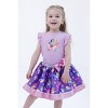 Bluey Floral Birthday Girls T-Shirt and Mesh Tulle Skirt Outfit Set Little Kid to Big Kid - 2 of 4