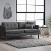 4'x5'6 Solid Washable Accent Rug Gray - Made By Design™ : Target