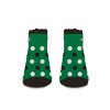 NHL Dallas Stars Dotty Fuzzy Socks - One Size Fits Most: Polka Dot Knit Ankle Socks - 2 of 3