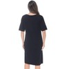 Just Love Short Sleeve Nightgown Sleep Dress for Women Sleepwear - 3 of 3