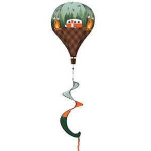 Briarwood Lane Everyday Hot Air Balloon Windsock Wind Twister 54x12 Camping Deluxe Balloon - 1 of 3