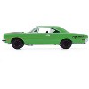 1970 Plymouth Road Runner Green with Black Hood Stripe "GreenLight Muscle" Series 1/64 Diecast Model Cars by Greenlight - 3 of 4