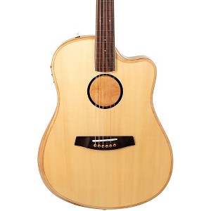 LR Baggs AEG-1 Englemann Spruce Dreadnought Acoustic-Electric Guitar Natural - 1 of 4