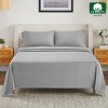 Luxury 500 Thread Count Bed Sheets Set - 100% Cotton Sateen Sheets Set, Soft, Cool & Breathable, Deep Pocket by California Design Den - image 2 of 4