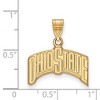 Black Bow Jewelry 14k Yellow Gold Ohio State Buckeyes NCAA Large Pendant - 2 of 3