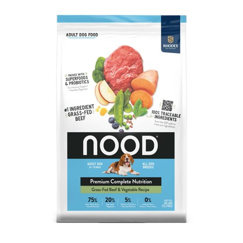 Nood Pet Food Adult Dry Dog Food With Beef Flavor 28lbs Target