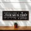 Slickblue Sweet Goodnight Quote Sign, 3.5x10 Rustic Knotty Pine Wood Plaque, Wall or Shelf Decor - 3 of 3