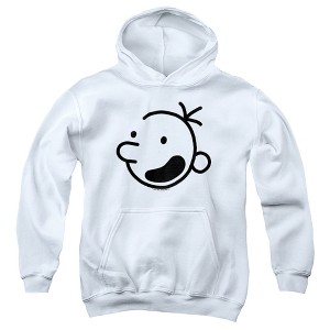 Boys’ Diary Of A Wimpy Kid Wimpy Kid Head Hooded Sweatshirt - 1 of 4