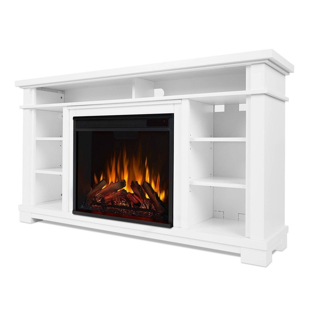 Photos - Electric Fireplace RealFlame Real Flame Belford Electric Entertainment Fireplace White 