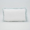 Poly Filled Faux Mongolian Fur Throw Pillow - Saro Lifestyle - 2 of 3