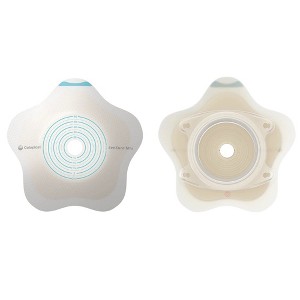 SenSura Mio Convex Flip Ostomy Barrier, Star Shape, 5 Count - 1 of 4
