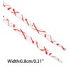 INSPIRE CHIC Colored Printed Flat Splashing Ink Shoe Laces for Sneakers 2 Pairs - 3 of 4