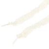 INSPIRE CHIC Ruffled Ribbon Solid Color Pleated Elastic Shoe Strings for Sneakers 2 Pairs fleece - 2 of 4