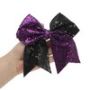 Unique Bargains Women's Halloween Sequin Bow Hair Elastics 1 Pc - 4 of 4