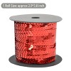 Flat Sequin Strip, 6mm String Metallic Sequin Strand, Paillette Sequin Sewing Trim DTY Project Decoration, 100 Yards - 3 of 4