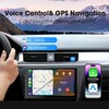 7" Double Din Car Stereo HD Touch Screen Wireless Handsfree Audio Receiver with CarPlay Android Auto - 3 of 4