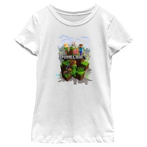 Girl's Minecraft Explore Team T-Shirt - 1 of 4