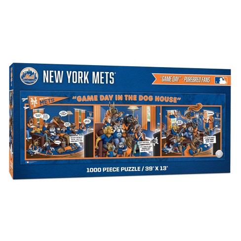 Mlb New York Mets Game Day In The Dog House Puzzle 1000pc : Target