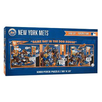 MLB New York Mets Game Day in the Dog House Puzzle - 1000pc