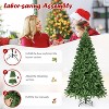 7.5ft Unlit Artificial Christmas Tree with 1450 Tips, Green - 3 of 4