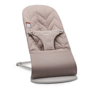 BabyBjörn Bouncer Bliss Petal Quilt Woven, Sand Gray - 1 of 3