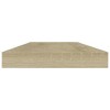 vidaXL Bookshelf Boards 8 pcs Sonoma Oak 15.7 in.x3.9 in.x0.6 in. Engineered Wood - 3 of 4