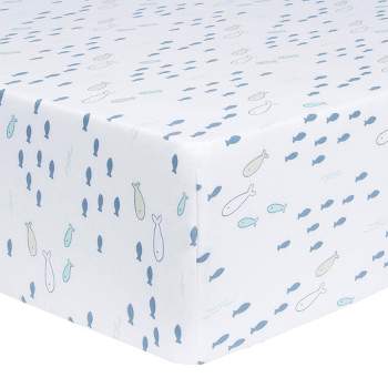 Trend Lab Fitted Crib Sheet - Sea Babies