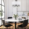 Crystorama Lighting Othello 5 - Light Chandelier in  Matte Black - 4 of 4