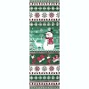 Christmas Runner Rug – Washable, Non-Slip, Santa & Reindeer Print, Low Pile, Foldable Carpet for Hallway, Kitchen, Bedside - 3 of 4