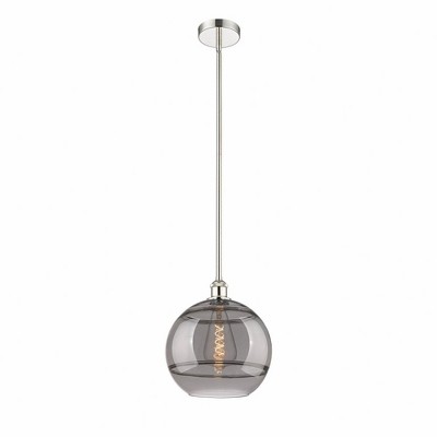 Rochester - 1 Light Stem Hung Mini Pendant In Industrial Style-12.88 Inches Tall and 12 Inches Wide