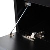 MOEPISY Floating TV Stand Wall Mounted, 67inch Modern TV Stand, Floating TV Cabinet Entertainment Center for 55 60 65 Inch TV, Black - 3 of 4