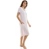 Jaclyn Intimates Junior Woman's Lush Luxe Short Sleeve Sleepshirt - 2 of 4