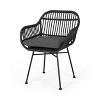 Maliang 3 Piece Patio Seating Set for Backyard, Garden, Porch, Balcony - 4 of 4