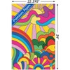 Trends International Hey Happy - Psychedelic Landscape Unframed Wall Poster Prints - 3 of 4