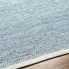 Hauteloom Aneko Beige Handwoven Leather Rag Carpet - 4 of 4
