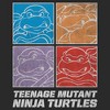 Men's Teenage Mutant Ninja Turtles Distressed Color Squares T-Shirt - 2 of 4